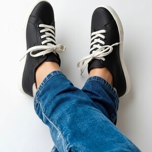 Blowfish Black and Cream Sneakers